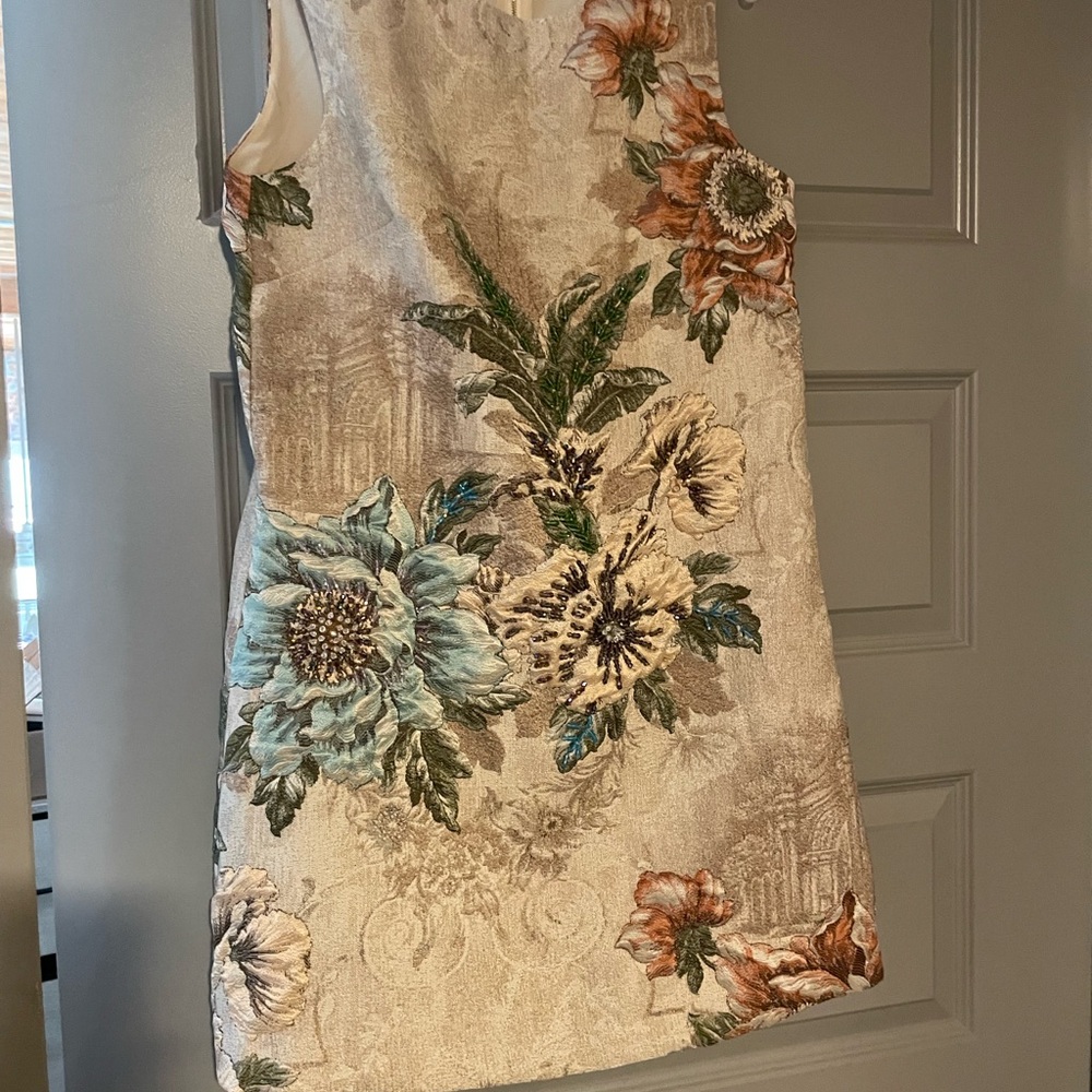 Cream Green Sheath Sleeveless Mini Dress for Cocktail